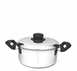 ALUM.CACAROLA LUXO C/2 ALÇAS Nº20 2400ML 128